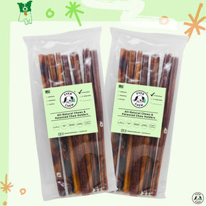 SafetyChew All-Natural Bully Sticks - Refill Pack